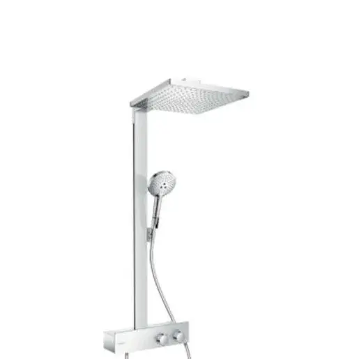 Hansgrohe Raindance E sprchový systém na stěnu s termostatickou batériou chróm 27361000