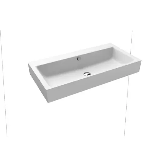 Kaldewei Puro umývadlo 3165 90x46 cm alpská biela bez otvoru pre batériu 901506003001