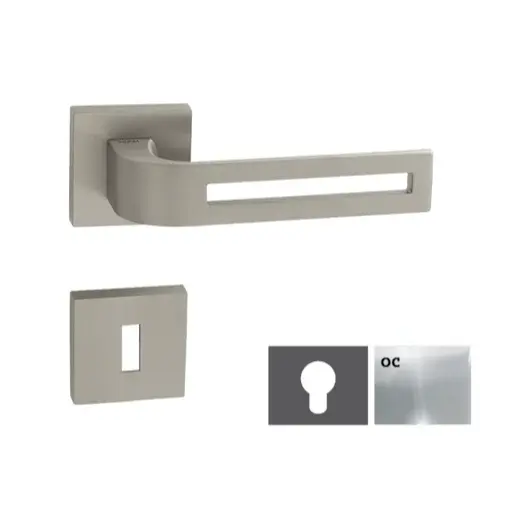 Kľučka Naturel Cinto2-HR, cr lesk, WB CINTO2HROCWB