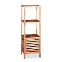 Regál Naturel Home 35.5x123x39.5 cm orech mat HOMEREG4