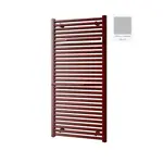 Isan Avondo radiátor 177,5x60cm strieborná stredové pripojenie DLNN17750600STS