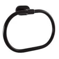 RAV SLEZÁK Yukon držiak uterákov čierna matná YUA0104CMAT