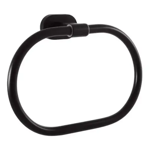 RAV SLEZÁK Yukon držiak uterákov čierna matná YUA0104CMAT