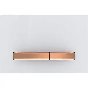 Geberit Sigma50 ovládacie tlačidlo zinok biely 115.670.11.2