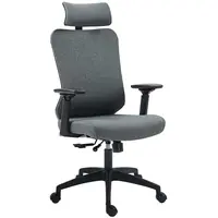 Otáčecí křeslo Ergobit látka šedá