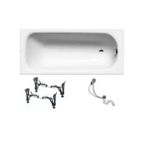 Kaldewei Saniform obdĺžniková vaňa 180x80 cm smaltovaná oceľ ľavá aj pravá KWB3751N