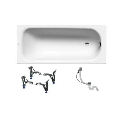 Kaldewei Saniform obdĺžniková vaňa 180x80 cm smaltovaná oceľ ľavá aj pravá KWB3751N