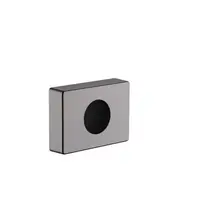 Hansgrohe AddStoris zásobník na hygienické vrecká vo farebnom prevedení kartáčovaný čierny chróm 41773340