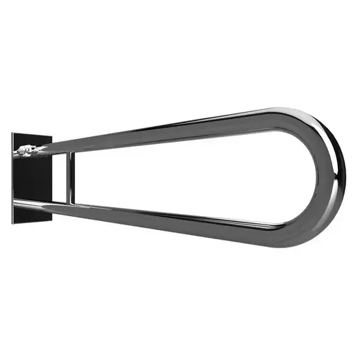 Bemeta Help madlo sklopné, s držiakom toal.pap.nehrdzavejúca oceľ 301407321