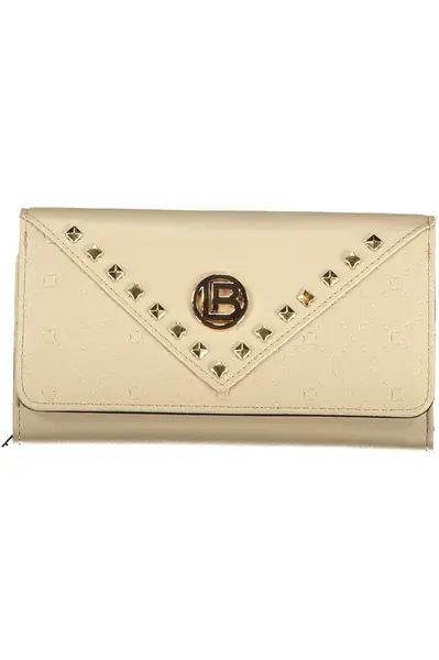 LAURA BIAGIOTTI WOMEN'S BEIGE WALLET