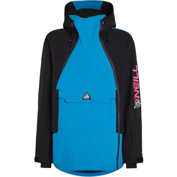 O'Neill FWC'PLAY ASYMMETRIC Pánska lyžiarska/snowboardová bunda, modrá, veľkosť