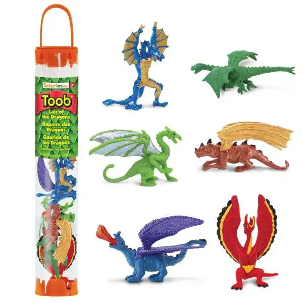 Safari® Toob Draci 6 figurek