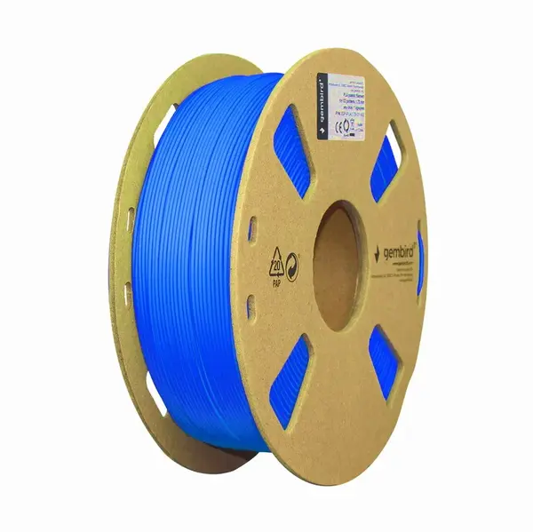 Gembird 3DP-PLA1.75-01-B, 3D filament, PLA, 1,75mm, 1000g, Modrý (Blue)