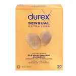 Durex Sensual Extra Lube kondomy 20 ks