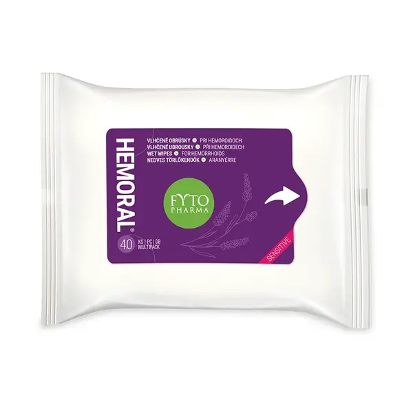 Fytopharma HEMORAL hygienické ubrousky 40 ks