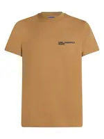 KARL LAGERFELD JEANS Tričko  farba ťavej srsti / čierna