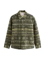 Next Prechodná bunda  olivová / svetlozelená / biela