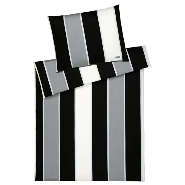 Joop! POVLEČENÍ, makosatén, černá, 140/200 cm