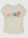 GAP  Dievčenské tričko s logom 725024-00 Veľkosť: L
