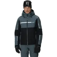 Spyder TITAN Pánska lyžiarska bunda, tmavo sivá, veľkosť