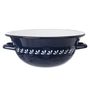Smaltovaná mísa MODROTISK