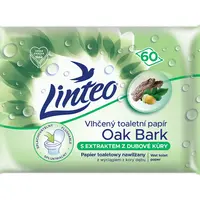 Linteo Vlhčený toaletní papír s dubovou kůrou 60 ks