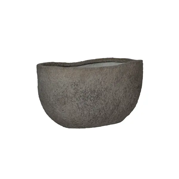 Květináč Mt. Hunter, šedý diorit, více velkostí - Pottery Pots Velikost: XS - 43 x 24 x 20,5 cm