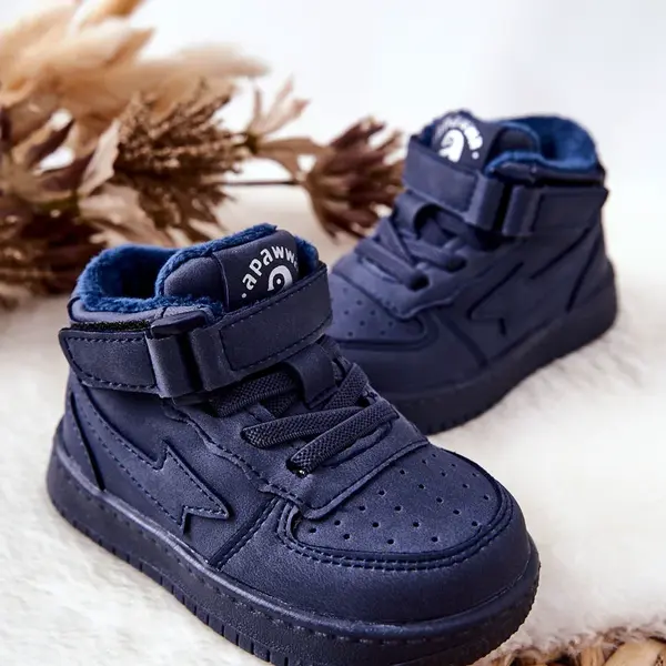 PA1 Detský izolovaný vysokohorský modrý športový topánky CLAFI