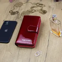 Dámska kožená peňaženka červená - Gregorio Matilda