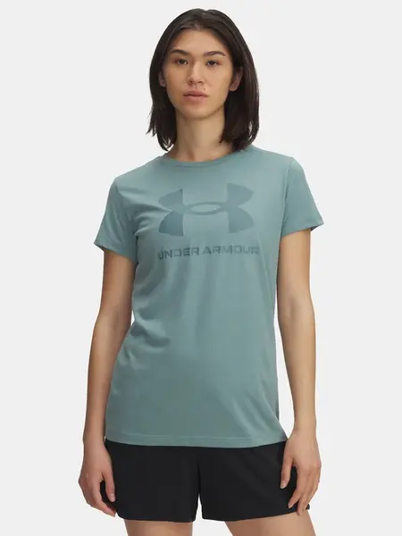 Under Armour UA Logo SS-GRN Women's T-Shirt - Women's
