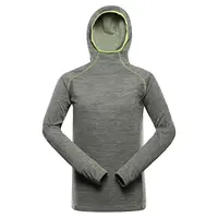 Pánská rychleschnoucí mikina alpine pro rolt zelená xl