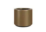 Válcový samozavlažovací květináč KAVA, více variant - Hobby Flower Barva: Bronzová, Rozměry: Ø75 x 50