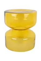 Stůl Leitmotiv Doble 35 x 41 cm žlutá barva