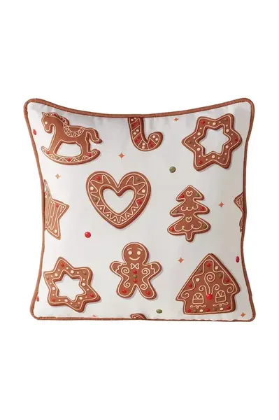 Vánoční dekorativní polštář Boltze Ginger 45 x 45 cm