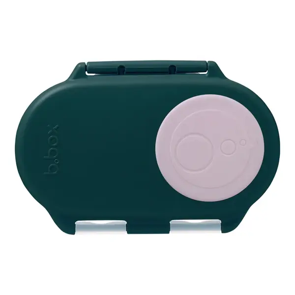 Desiatový box malý - indigo/ružový