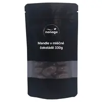 NONAGE Mandle v mléčné čokoládě 330 g
