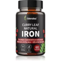 Blendea Curry Leaf Natural Iron kapsle pro normální tvorbu červených krvinek a hemoglobinu 60 cps