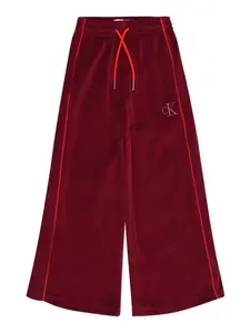 Calvin Klein Jeans Nohavice  červená
