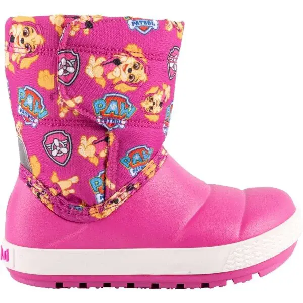 Coqui MIKI TLAPKOVÁ PATROLA Dětské sněhule, růžová, velikost