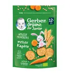 Gerber Organic Junior Veggie Krekry mrkvové 12m+ 100 g
