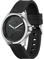 LACOSTE Analógové hodinky  čierna