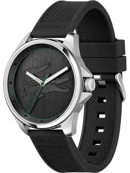 LACOSTE Analógové hodinky  čierna