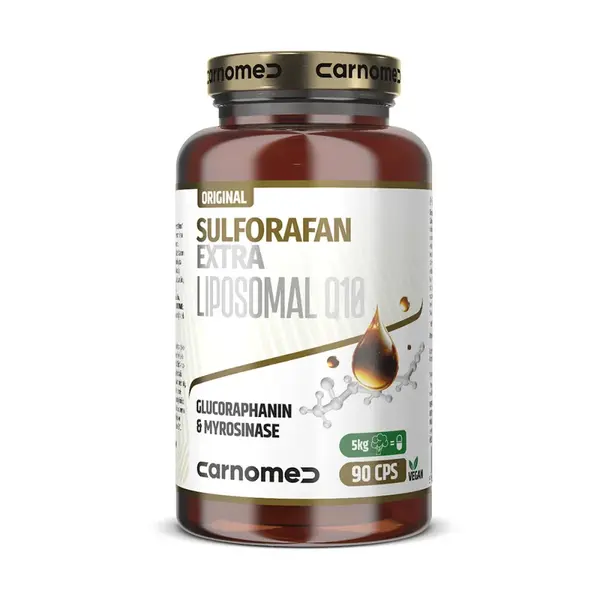 Carnomed Sulforafan Extra Liposomal Q10 90 kapslí