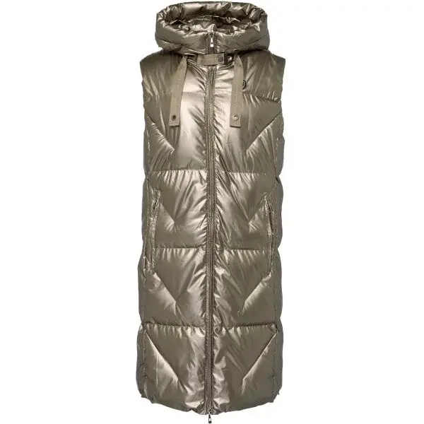 TRIMM PEGGY Dámska vesta, zlatá, veľkosť