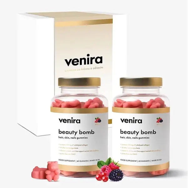 VENIRA Dárková sada pro vlasy, nehty a pleť