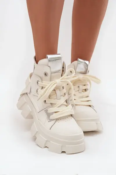 Kožené zateplené športové čižmy GOE