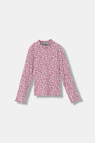 Dětské tričko s dlouhým rukávem United Colors of Benetton