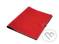 Šanon A4 s nýty - Červený