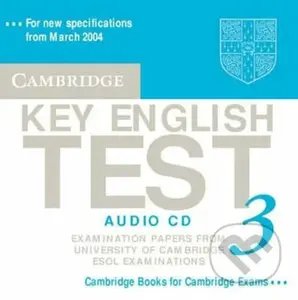 Cambridge Key English Test 3: Audio CD - audiokniha z kategorie Jazykové učebnice a slovníky