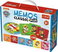 Pexeso Classic&Plus Tlapková patrola 3v1 - hra z kategorie Karty, pexeso